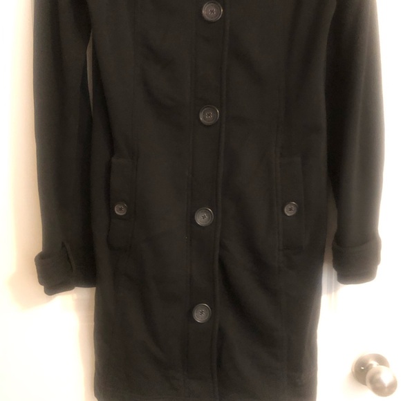 Esprit | Long Sweater Jacket with Hood and Zipper - Picture 8 of 11